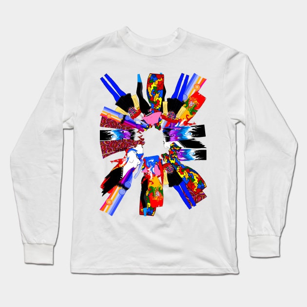 Fashion Designs By Orchidinkle Long Sleeve T-Shirt by Orchid's Art